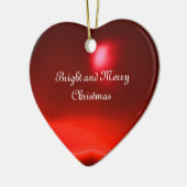 MADONNA DER ROSE BOWER MISTLETOES, HOLLY BERRIES KERAMIKORNAMENT (Links)