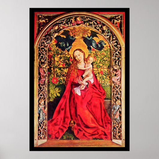 MADONNA DER ROSE BOWER POSTER (Vorne)
