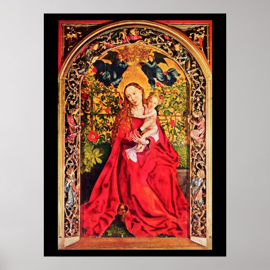MADONNA DER ROSE BOWER POSTER (Vorne)