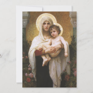 Madonna der Rose von Bouguereau