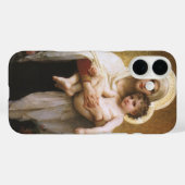 Madonna der Rose von Bouguereau Case-Mate iPhone Hülle (Rückseite (Horizontal))