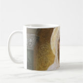 Madonna der Rose von Bouguereau Kaffeetasse (Links)