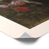 Madonna der Rose von Bouguereau Poster (Ecke)