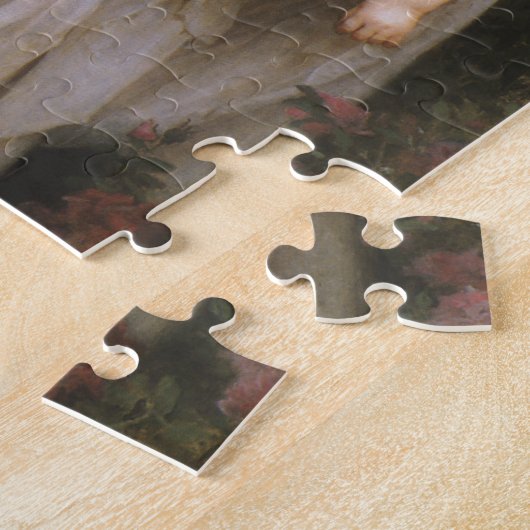 Madonna der Rose von Bouguereau Puzzle (Seite)