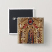 Madonna der Sterne Button (Vorne & Hinten)