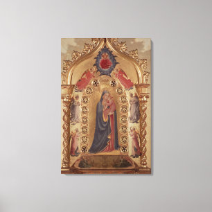 Madonna der Sterne Leinwanddruck