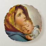 Madonna der Straßen Heilige Maria Madonnina Rundes Kissen<br><div class="desc">Madonna der Straßen Heilige Maria Selige Jungfrau - Kunstdrucke auf verschiedenen Materialien. Eine tolle Geschenkidee, um Ihre Zuhause aufzuhellen. Kaufen Sie dieses Kunstwerk auch auf Telefonkisten, Kleidung, Tasse, Kissen und mehr. Poster und Kunstdruck auf Kleidung und für Ihre Wand - verschiedene Hintergründe - großartig für Sie persönlich und für die...</div>