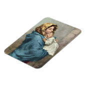 Madonna der Straßen - Religiös Magnet (Linke Seite)