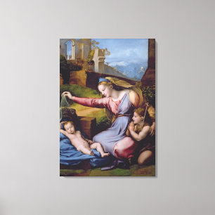 Madonna des blauen Diadem oder Madonna von t Leinwanddruck