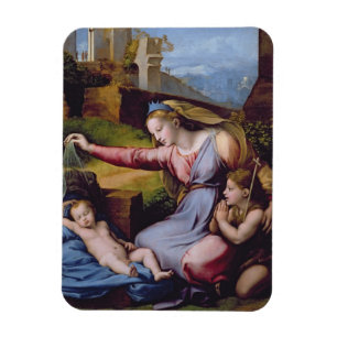 Madonna des blauen Diadem oder Madonna von t Magnet