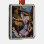 Madonna des blauen Diadem oder Madonna von t Silbernes Ornament (Rechts)