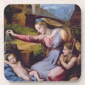 Madonna des blauen Diadem oder Madonna von t Untersetzer (Vorderseite)