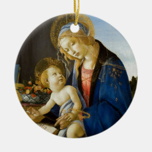 Madonna des Buches durch Botticelli Keramik Ornament