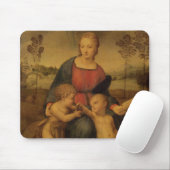 Madonna des Goldfinch, c.1506 Mousepad (Mit Mouse)