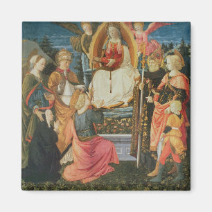 Madonna des heiligen Gürtels, 1456 (Tempera an Magnet