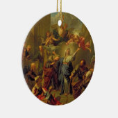 Madonna des Magnificat Keramikornament (Rechts)