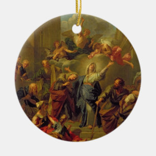 Madonna des Magnificat Keramikornament