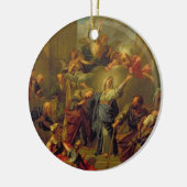 Madonna des Magnificat Keramikornament (Links)