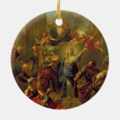 Madonna des Magnificat Keramikornament (Hinten)