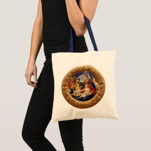 Madonna des Magnificat von Sandro Botticelli Tragetasche