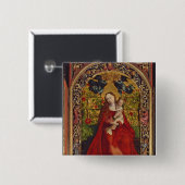 Madonna des RoseBower, 1473 Button (Vorne & Hinten)