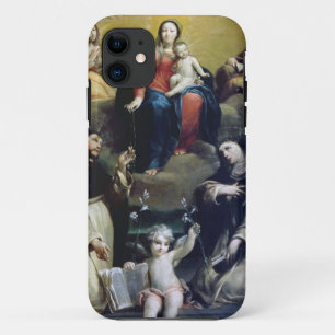 Madonna des Rosenbeetes mit SS Dominic, Catheri Case-Mate iPhone Hülle
