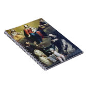 Madonna des Rosenbeetes mit SS Dominic, Catheri Notizblock (Rechte Seite)