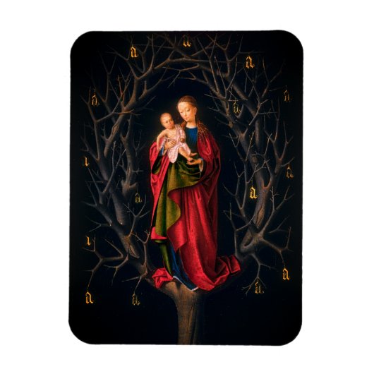 Madonna des Trockenbaumes (Petrus Christus, 1462-5 Magnet (Vertikal)