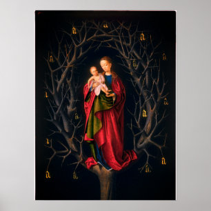 Madonna des Trockenbaumes (Petrus Christus, 1462-5 Poster