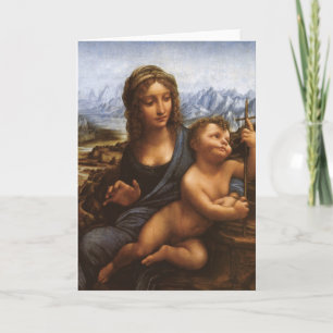 Madonna des Yarnwinder circa 1501 Karte