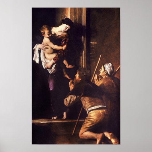 Madonna di Loreto-Caravaggio Poster (Vorne)