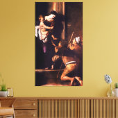Madonna di Loreto von Caravaggio (c 1604-06) Leinwanddruck (Insitu (Wohnzimmer))
