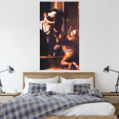Madonna di Loreto von Caravaggio (c 1604-06) Leinwanddruck (Insitu (Schlafzimmer))
