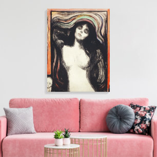 Madonna   Edvard Munch   Leinwanddruck