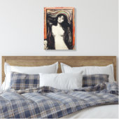 Madonna | Edvard Munch | Leinwanddruck (Insitu (Schlafzimmer))