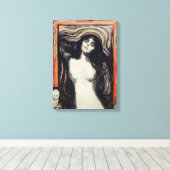 Madonna | Edvard Munch | Leinwanddruck (Insitu (Holzboden))