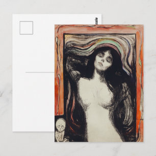 Madonna Edvard Munch Postkarte