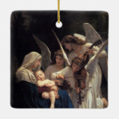 Madonna + Engel, Bouguereau Keramikornament (Rückseite)