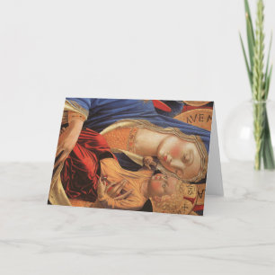 Madonna-Engels-Karte Feiertagskarte