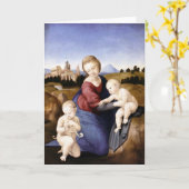 Madonna Esterhazy - Raphael - c1508 Karte (Gelbe Blume)