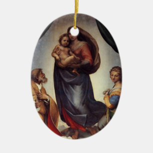 Madonna Fine Art von Raphael Keramikornament