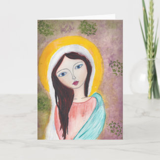 Madonna-Gruß-Karte Karte