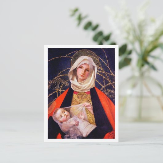 Madonna Holkind Postkarte (Stehend Vorderseite)