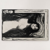 Madonna – Ikonisches expressionistisches Meisterwe Puzzle (Horizontal)