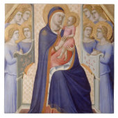 Madonna im Ruhm, c.1315 (Tempera auf Platte) Fliese (Vorderseite)