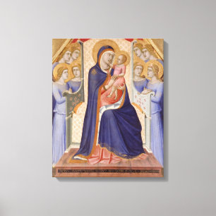 Madonna im Ruhm, c.1315 (Tempera auf Platte) Leinwanddruck