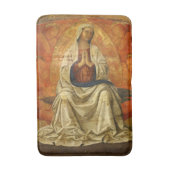 Madonna in Gloria (Jungfrau Mary Enthront) Bath Ma Badematte (Vorderseite Vertikal)