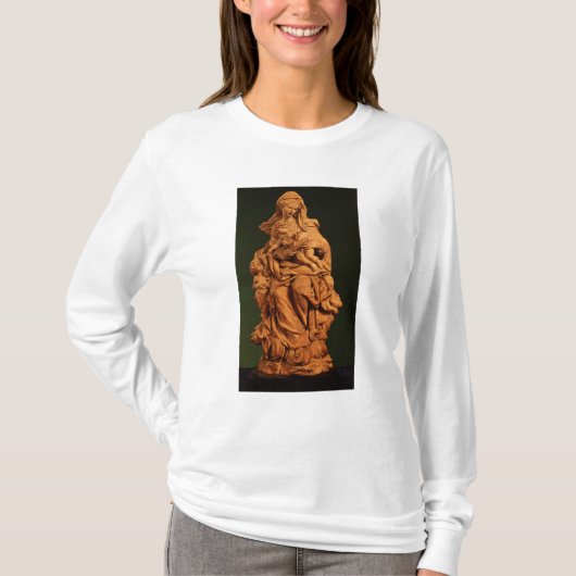 Madonna, Jesus und Johannes der Baptist T-Shirt (Vorderseite)