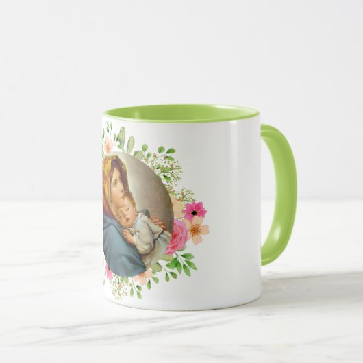 Madonna Jungfrau Mary Tasse (VorderseiteRechts)