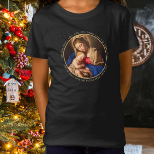 Madonna & Kind Christliches Weihnachtsgeschenk für T-Shirt
